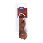 CONJUNTO DE COLHERES MEDIDORAS BRINOX LINHA GLACÊ 5 UNIDADES