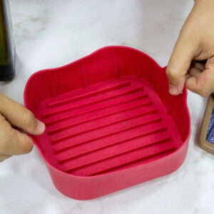 FORMA PARA AIR FRYER QUADRADA DE SILICONE