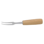 JOGO DE GARFOS PARA PETISCO INOX COM CABO DE MADEIRA MIMO STYLE